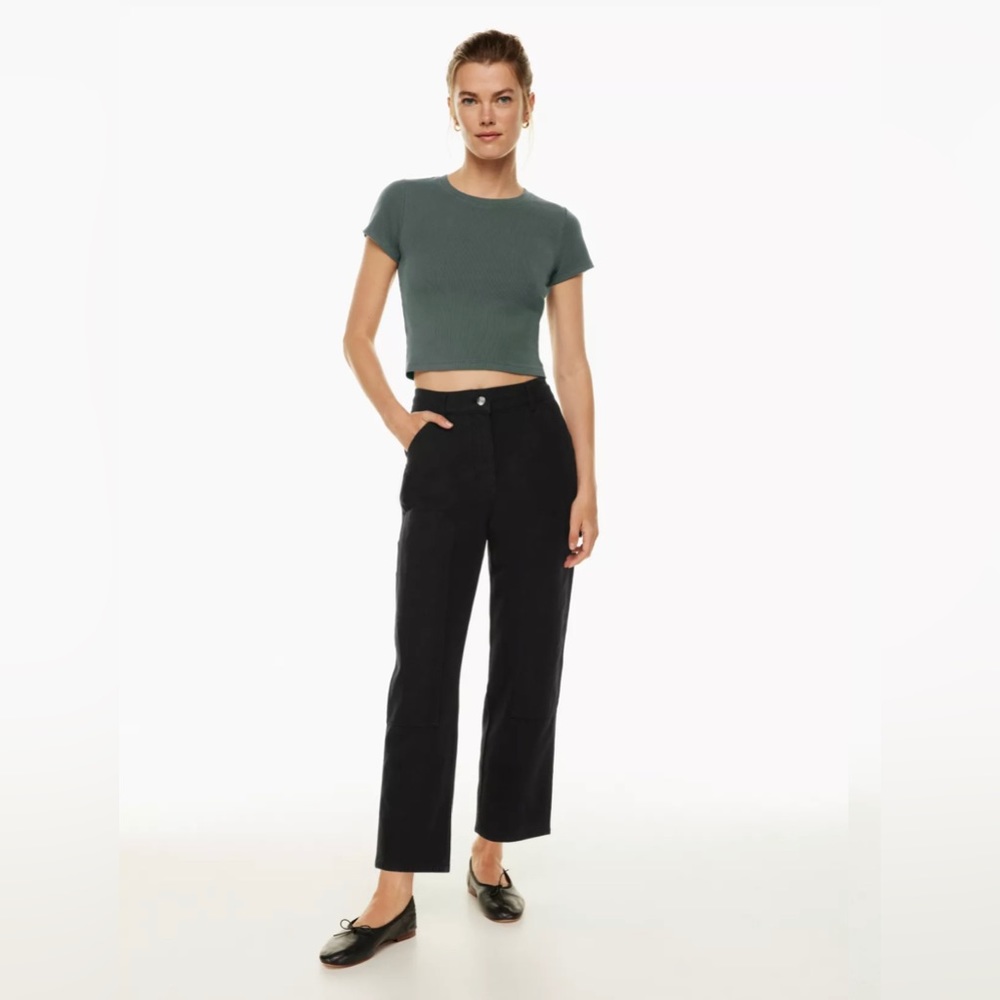 Wilfred Free Aritzia Brennan Cargo Pants, Black, Size 10, Perfect Condition